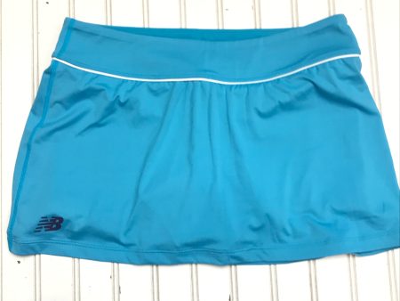 Skort By New Balance In Blue & White, Size: M Online now