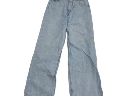 Jeans Wide Leg By Levis In Blue, Size: 8 Supply