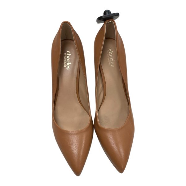 Shoes Heels Stiletto By Charles By Charles David In Brown, Size: 8.5 Supply