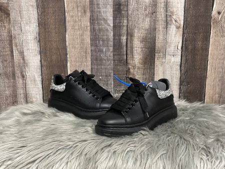 Shoes Luxury Designer By Alexander Mcqueen In Black, Size: 5 on Sale