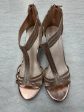 Shoes Heels Block By Clothes Mentor In Rose Gold, Size: 9 Hot on Sale