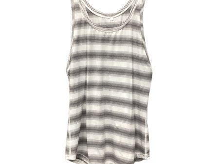 Tank Top By Lululemon In Grey & White, Size: S Online