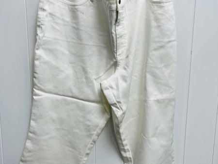 Capris By women with control In White, Size: 18 For Cheap