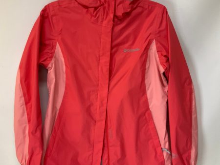 Athletic Jacket By Columbia In Coral, Size: S Cheap