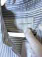 Blouse Long Sleeve By American Eagle In Striped Pattern, Size: S on Sale