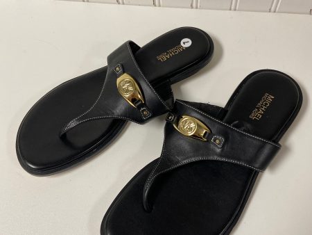 Sandals Designer By Michael Kors In Black, Size: 7 Supply