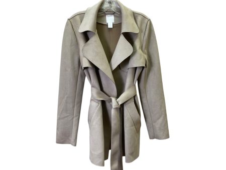 Blazer By H&M In Taupe, Size:6 Online Sale