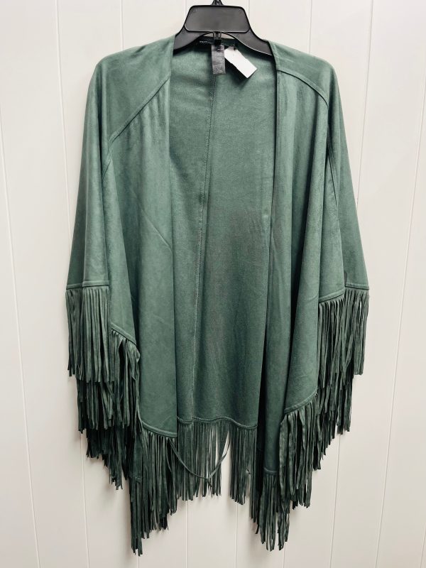 Shawl By White House Black Market In Green, Size: Osfm For Cheap