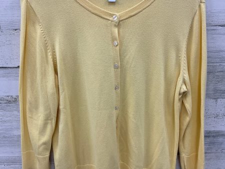 Sweater By Croft And Barrow In Yellow, Size: L on Sale