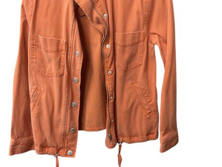 Jacket Denim By Liverpool In Orange, Size: Xs Online Hot Sale