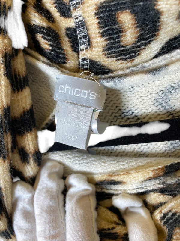 Shawl By Chicos In Animal Print, Size: Osfm Discount