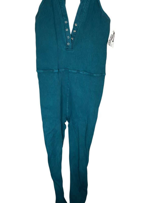 Jumpsuit By Free People In Aqua, Size: M Cheap