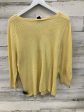 Sweater By Ann Taylor In Yellow, Size: L Supply