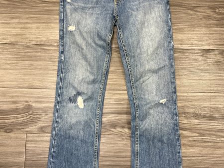 Jeans Boot Cut By Hollister In Blue, Size: 4 Online Sale