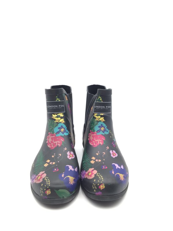 Boots Rain By London Fog In Floral Print, Size: 11 Online