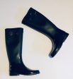 Boots Rain By Hunter In Black, Size: 8 Cheap