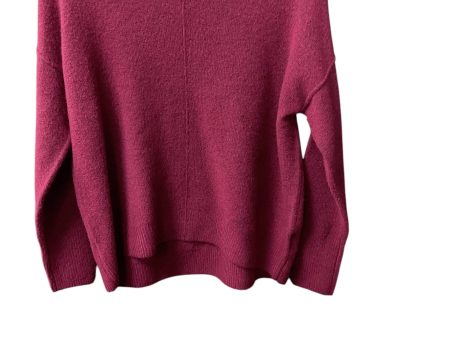 Sweater By Vince Camuto In Maroon, Size: Xs For Discount