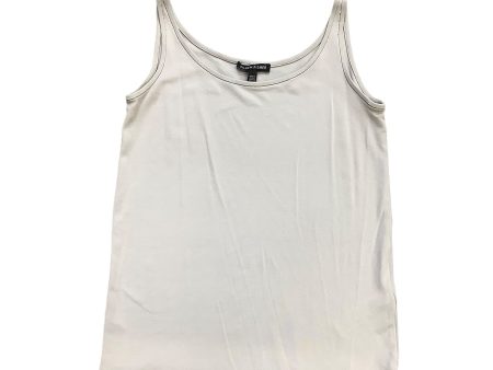 Top Sleeveless Basic By Eileen Fisher In Grey, Size: Xs Online Sale