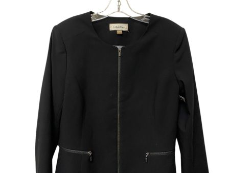 Blazer By Calvin Klein In Black, Size: 14 For Discount