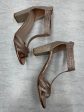 Shoes Heels Block By Clothes Mentor In Rose Gold, Size: 9 Hot on Sale