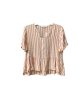 Top Short Sleeve By Madewell In Orange, Size: L Online Sale