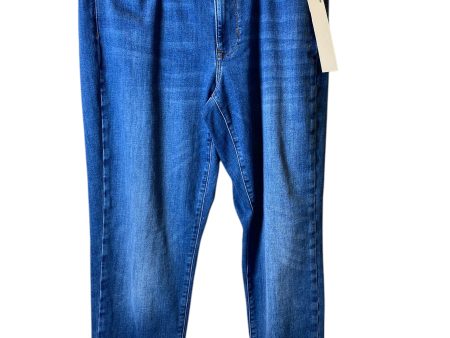 Jeans Boyfriend By Clothes Mentor In Blue, Size: 16 Cheap