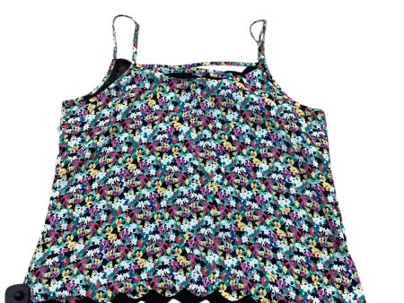 Blouse Sleeveless By I Love Ronson In Floral Print, Size: Xl For Discount