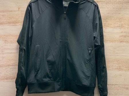 Athletic Jacket By Athleta In Black, Size: M Discount