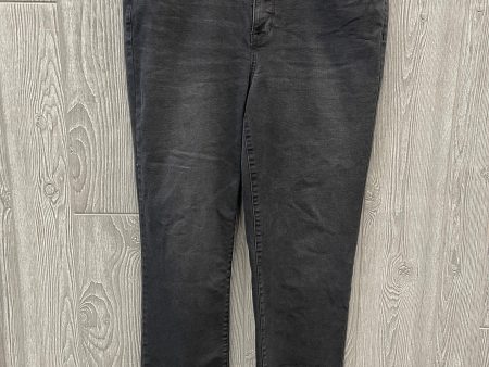 Jeans Straight By Nine West In Black, Size: 14 Online now