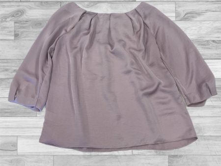 Top Long Sleeve By Talbots In Purple, Size: 2 Online now