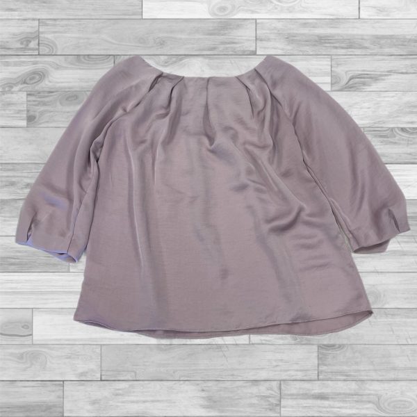 Top Long Sleeve By Talbots In Purple, Size: 2 Online now