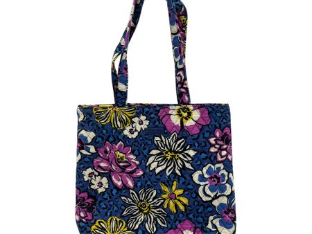 Tote By Vera Bradley In Blue & Pink, Size:Small Hot on Sale