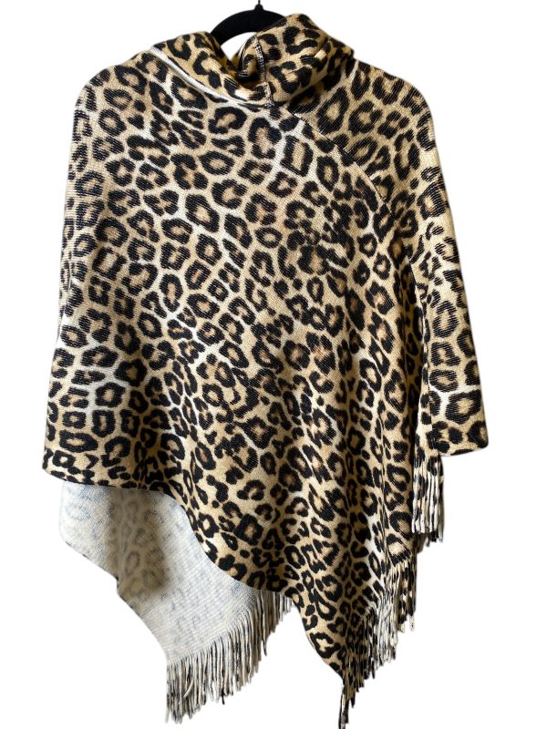 Shawl By Chicos In Animal Print, Size: Osfm Discount