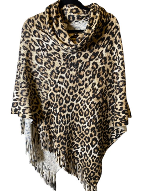 Shawl By Chicos In Animal Print, Size: Osfm Discount