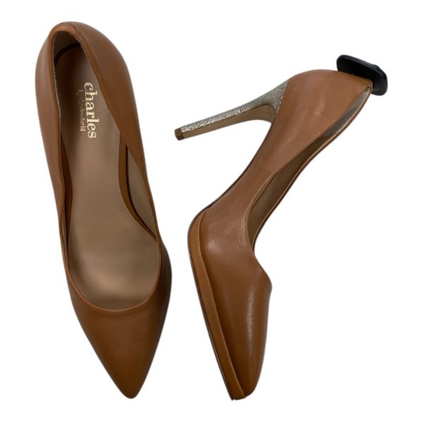 Shoes Heels Stiletto By Charles By Charles David In Brown, Size: 8.5 Supply