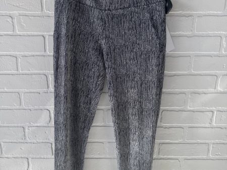 Athletic Pants By Athleta In Black & White, Size: 4 Fashion