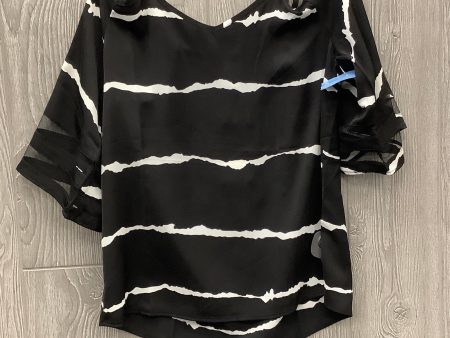 Top 3 4 Sleeve By Clothes Mentor In Striped Pattern, Size: M For Discount