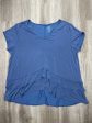 Top Short Sleeve Basic By Green Tea In Blue, Size: Xxl For Sale