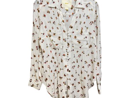 Mushroom Top Long Sleeve By Maeve In Multi-colored, Size: S For Sale