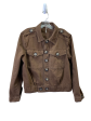 Jacket Denim By Free People In Brown Denim, Size: M For Sale