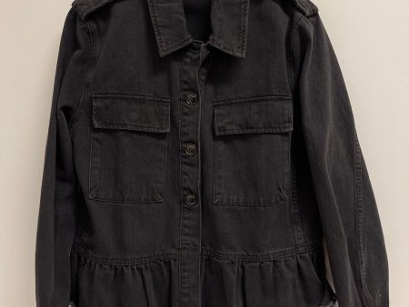 Jacket Denim By Gilli In Black Denim, Size: M For Cheap