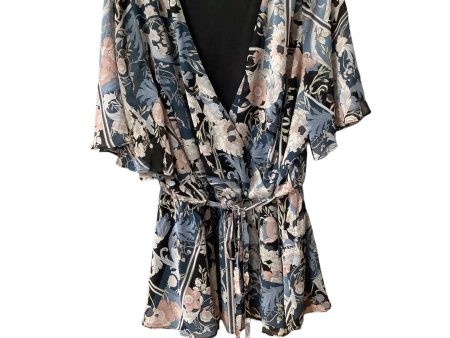 Top Short Sleeve By City Chic In Floral Print, Size: Xxl Online