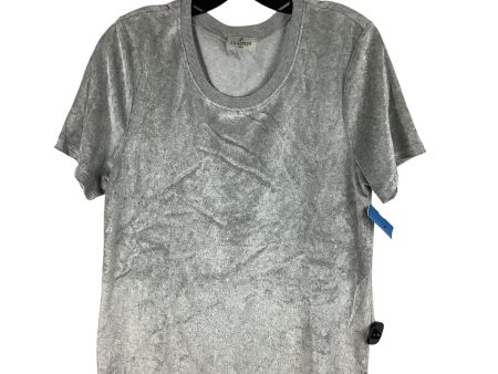 Top Short Sleeve By Cmc In Grey, Size: 2 Hot on Sale