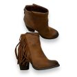 Boots Ankle Heels By Altard State In Brown, Size: 6.5 on Sale