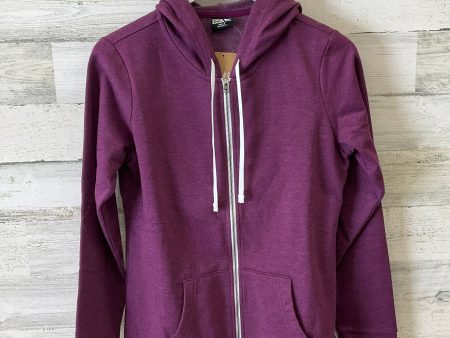 Athletic Jacket By Eddie Bauer In Purple, Size: S Online now