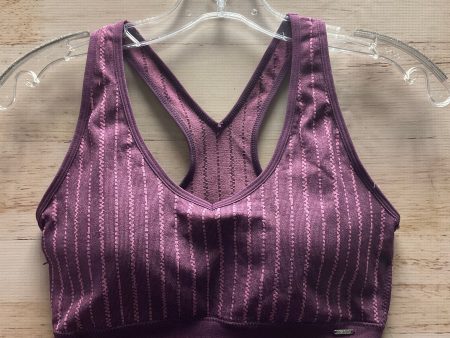 Athletic Bra By Izod In Purple, Size: L Supply