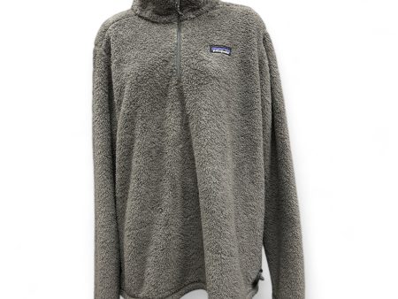 Coat Faux Fur & Sherpa By Patagonia In Grey, Size: L For Sale