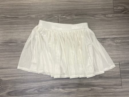 Athletic Skort By Clothes Mentor In Cream, Size: L Online