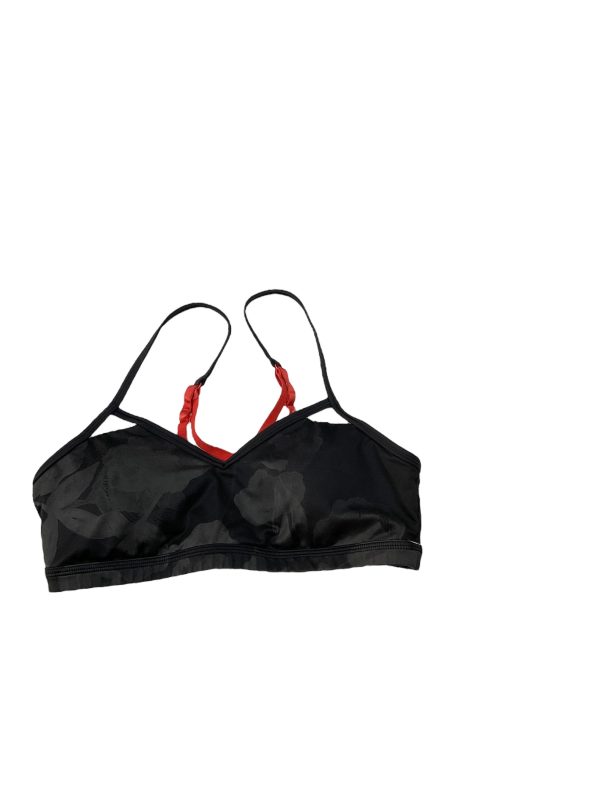 Athletic Bra By Lululemon In Black, Size: 6 For Discount