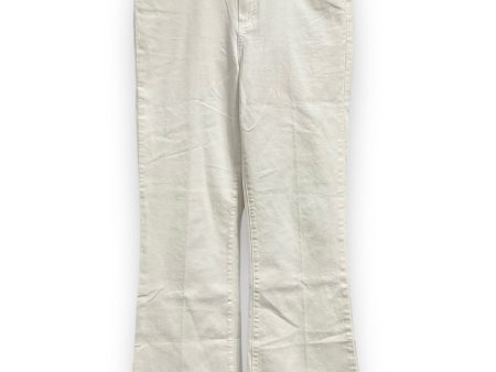 Jeans Straight By Paige In White, Size: 10 Cheap